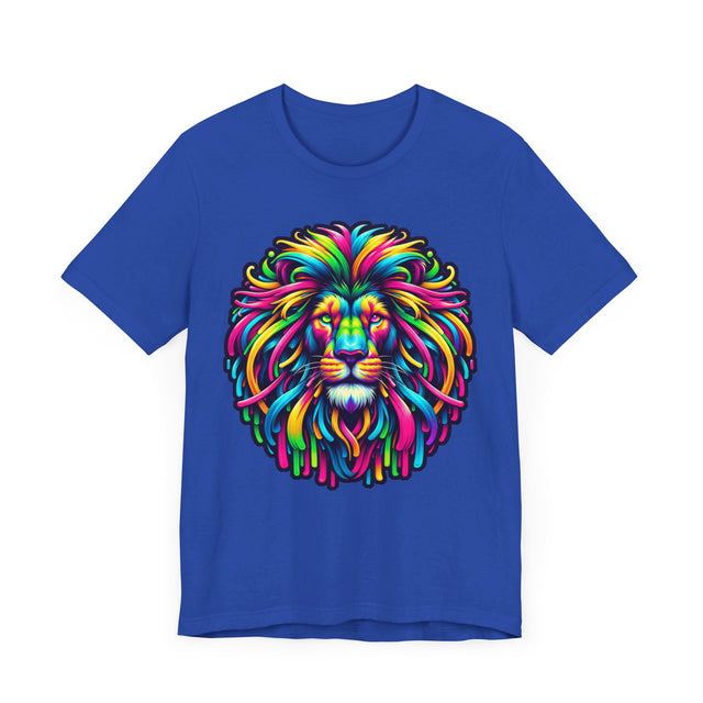 Neon Lion T-shirt, Lion Tee, Big Cat Lover