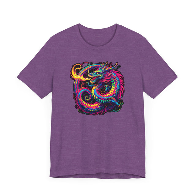Psychedelic Asian Dragon T-shirt, Dragon Tee