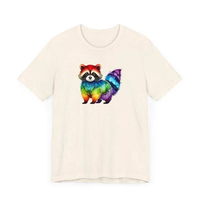 Rainbow Raccoon Alcohol Ink T-shirt, Pride Shirt,Animal Lover T shirt, LGBTQ+, BGLT