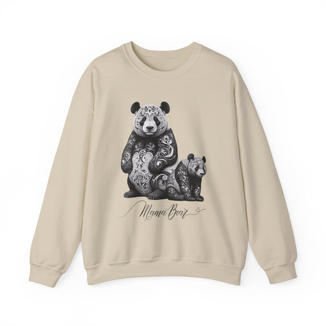 Mama Bear Sweatshirt, Panda Bear, Mothers Day Gift, Mothers Day Sweatshirt, Graphic Mama Bear Sweatshirt, New Mom Gift, Baby Shower Gift