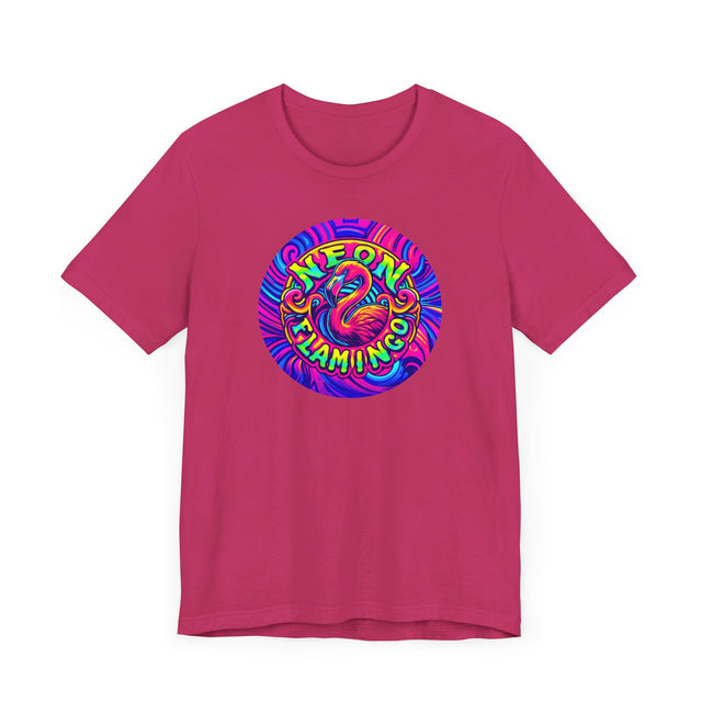 Neon Flamingo T-shirt, Flamingo Tee, Bird Lover