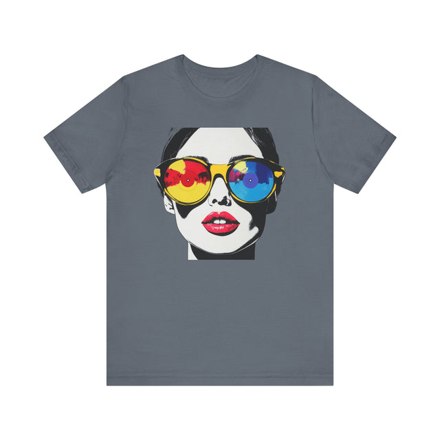Disco Diva Tee, Play my song DJ T-Shirt, Pop Art Music T-shirt, Audiophile t-shirt