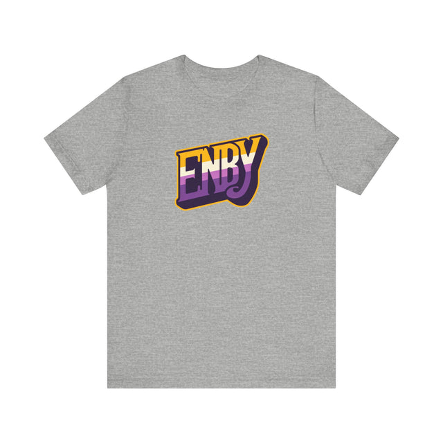 Enby T-shirt,NonBinary Pride Shirt, Non-Binary Top,LGBTQ+ Tee