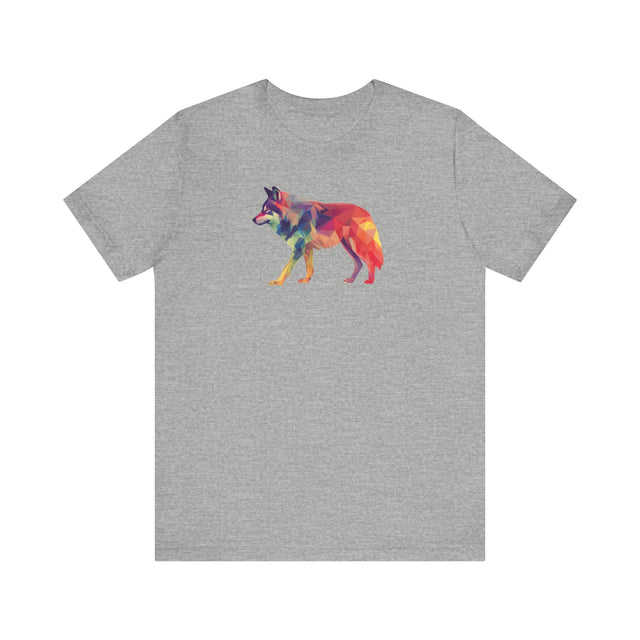 Rainbow Wolf T-shirt,Pride Shirt,Pride Parade Top,Rainbow Animals,LGBTQ+ Tee,Nonbinary,Gay,Lesbian,Bisexual,Trans,BGLT,Enby,Pansexual