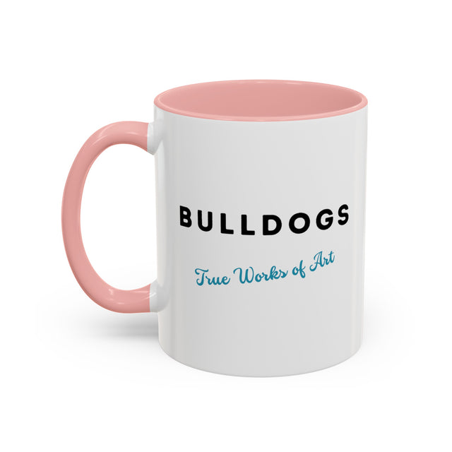 Bulldog Coffee Cup,4-Panel Pop Art Mug,English Bulldog Lover,Bully Mom,Bully Dad,Sourmug Gift,Bulldogger Gift,British Bulldog