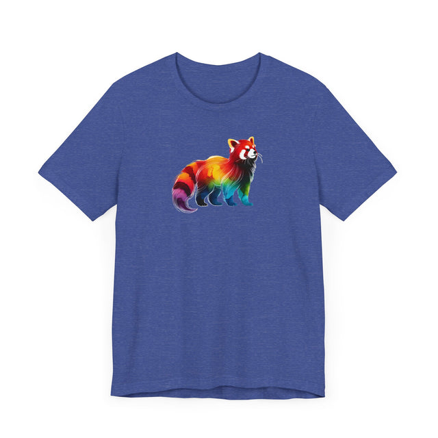 Rainbow Red Panda Alcohol Ink T-shirt, Pride Shirt,Animal Lover T shirt, LGBTQ+, BGLT