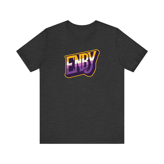 Enby T-shirt,NonBinary Pride Shirt, Non-Binary Top,LGBTQ+ Tee