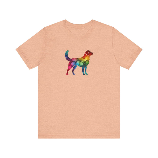 Rainbow Labrador Retriever T-shirt,Pride Shirt,Dog Lover Top,Rainbow Animals,LGBTQ+ Tee, Lab Owner