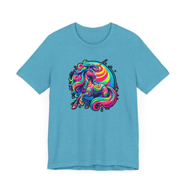 Neon Unicorn Moon T-shirt, Unicorn Tee