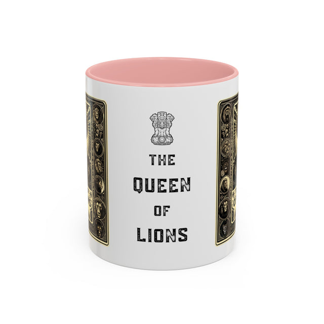 Queen of Lions,Tarot card cup,Mothers Day Gift,Tarot Reader Gift,African Queen,Gift for her,Black Mom Gift,Black Queen Mug,Gift for Mom