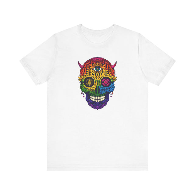 Queer Chaos Fairy Skull Shirt, Radical Fairies, Queer Magic