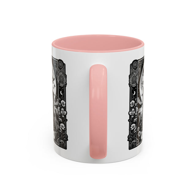 Queen of the Night,Tarot card mug,Mother's Day Gift,Tarot Reader Gift,Witchy cup,Mystical Cards cup,Celestial Astrology,Gift for her