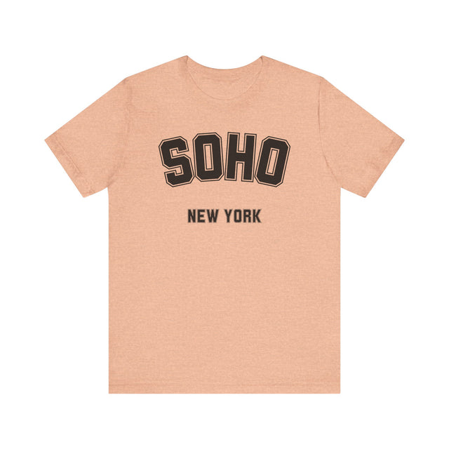 SoHo Tshirt, New York Lover, Hip New York Gift, Real New Yorker T-shirt, Cute T for her, Cool T for him, NYC Tshirt, New York City Gift