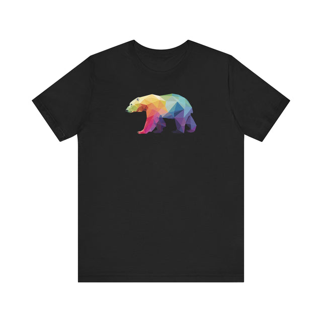Rainbow Polar Bear T-shirt,Pride Shirt, Pride Parade Top, Rainbow Animals,LGBTQ+ Tee, Nonbinary, Gay, Lesbian, Bisexual, Trans, BGLT, LBGT, Enby, Pansexual