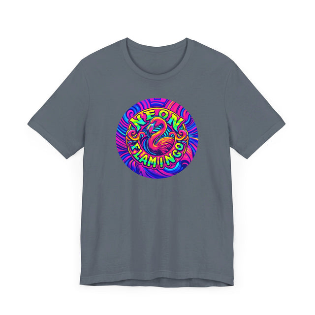 Neon Flamingo T-shirt, Flamingo Tee, Bird Lover