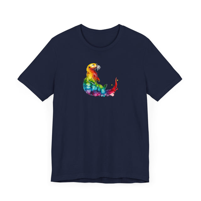 Rainbow Sea Otter,Marine life Tee,Sea life lover,Ocean Life,Nautical,Pride Shirt,LGBTQ+ Tee