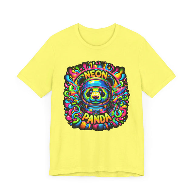 Neon Panda T-shirt, Panda Bear Tee