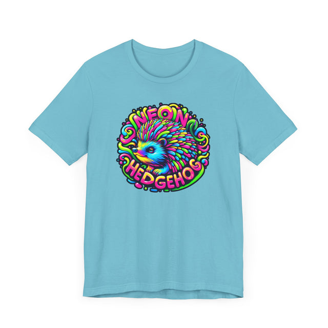 Neon Hedgehog T-shirt, Hedgie Lover