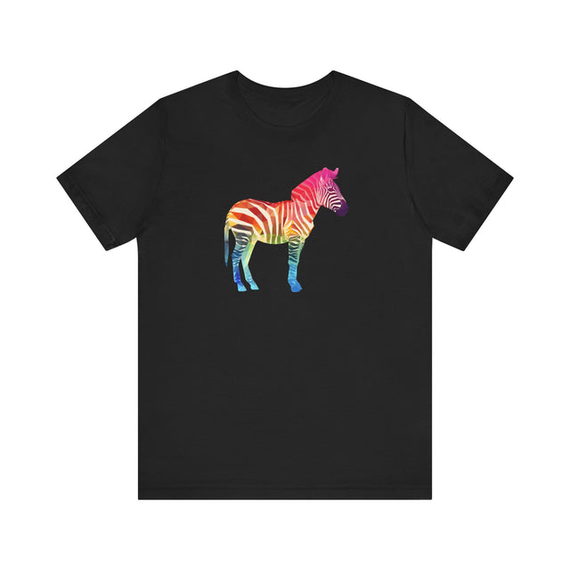Rainbow Zebra T-shirt,Pride Shirt,Pride Parade Top,Rainbow Animals,LGBTQ+ Tee,Nonbinary, Gay,Lesbian,Bisexual,Trans,BGLT,Enby,Pansexual