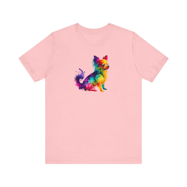 Rainbow Chihuahua T-shirt,Pride Shirt,Dog Lover Top,Rainbow Animals,LGBTQ+ Tee, Chihuahua Owner