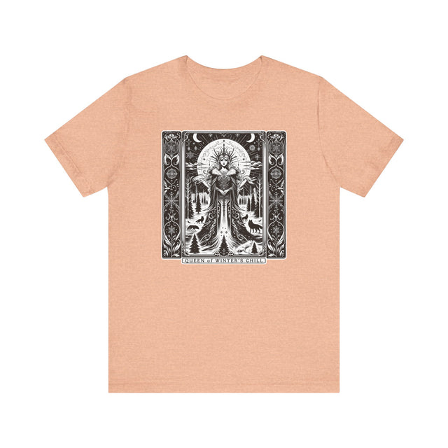 Queen of Winter's Chill,Tarot card shirt,Mothers Day Gift,Christmas Shirt,Witchy Shirt,Winter Tee,Gift for her,Gift for Mom,Gift for Wife