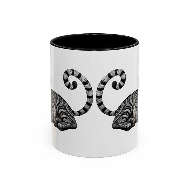 Laying Tiger Mug, Nature Lover Gift, Safari Gift, Animal Lover Gift, Cat Mug, Gift for Her, Animal mug, Coffee, Tea, Mug, Nature Lover