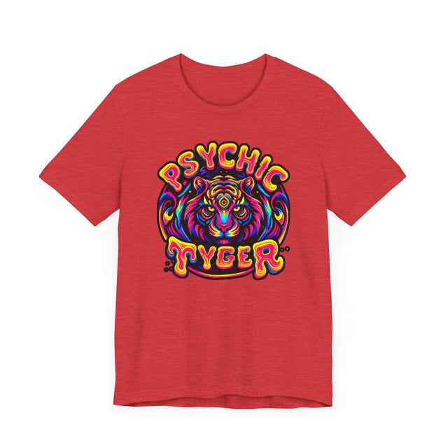 Third Eye Psychic Tyger T-shirt, Tiger Lover Top, Big Cat Lover