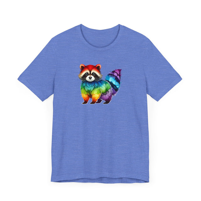 Rainbow Raccoon Alcohol Ink T-shirt, Pride Shirt,Animal Lover T shirt, LGBTQ+, BGLT
