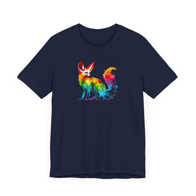 Rainbow Fennec Fox,Vixen lover,Foxy tee,Pride Shirt,Rainbow,Pride Parade T shirt,LGBTQ+ Ally Tee
