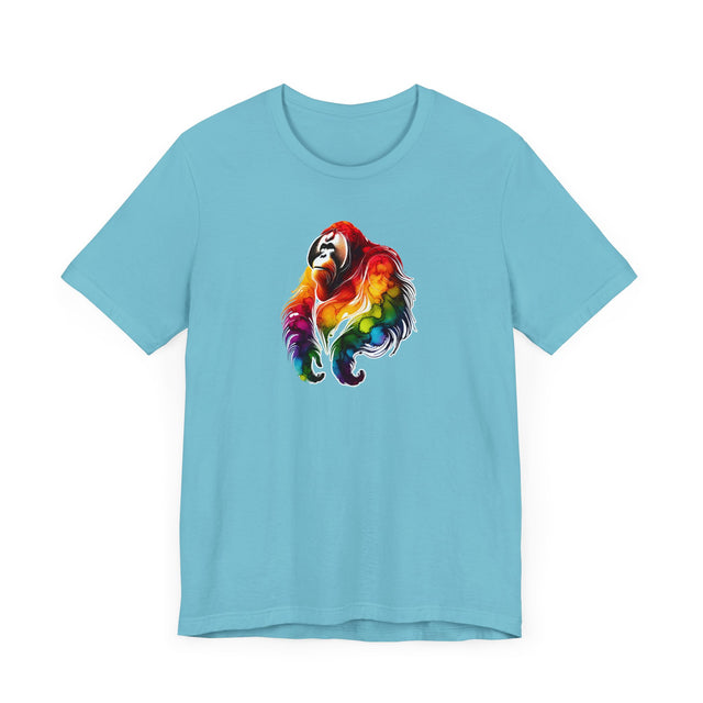 Rainbow Orangutan T-shirt, Pride Shirt,Animal Lover T shirt, LGBTQ+, BGLT,Great Apes,Primate