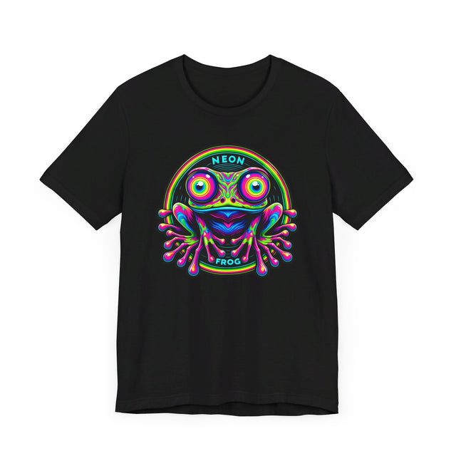 Neon Frog T-shirt, Amphibian Tee