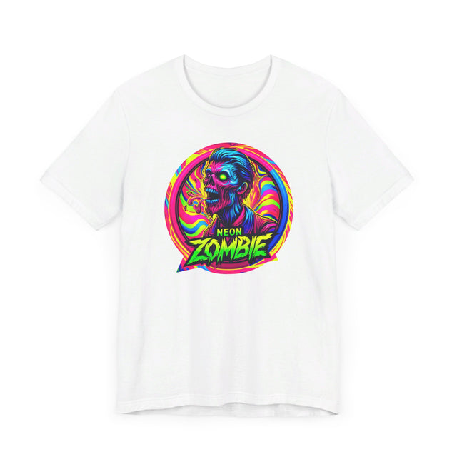 Neon Zombie Spit T-shirt, Halloween Tee, Neon Goth
