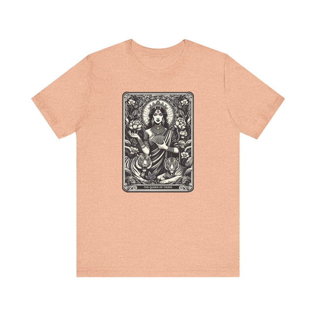 Queen of Tigers,Tarot card shirt,Mother's Day Gift,Tarot Reader Gift,Tiger Mom Gift,Asian Queen top,Gift for her,Asian mom gift,Wife Gift
