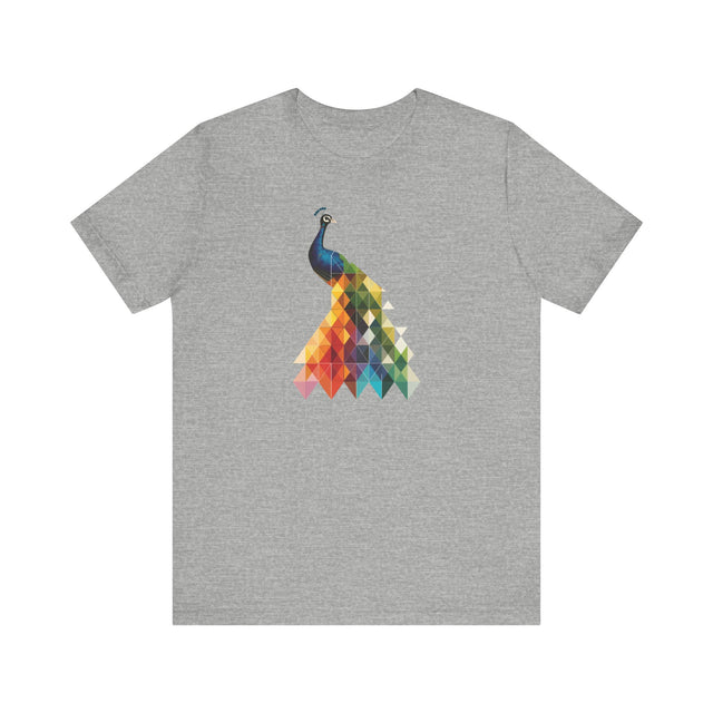 Rainbow Peacock T-shirt,Pride Shirt, Pride Parade Top, Rainbow Animals,LGBTQ+ Tee