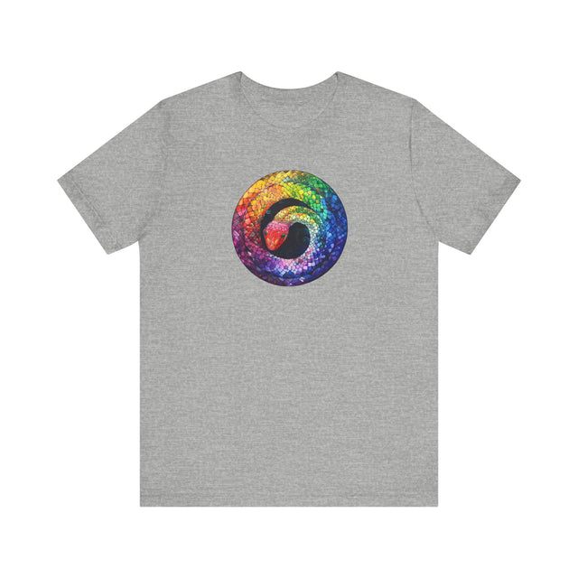 Rainbow Snake T-shirt,Pride Shirt,Snake Lover Top,Rainbow Animals,LGBTQ+ Tee,Queer,Gay,Lesbian,Bisexual,Trans,BGLT,LBGT