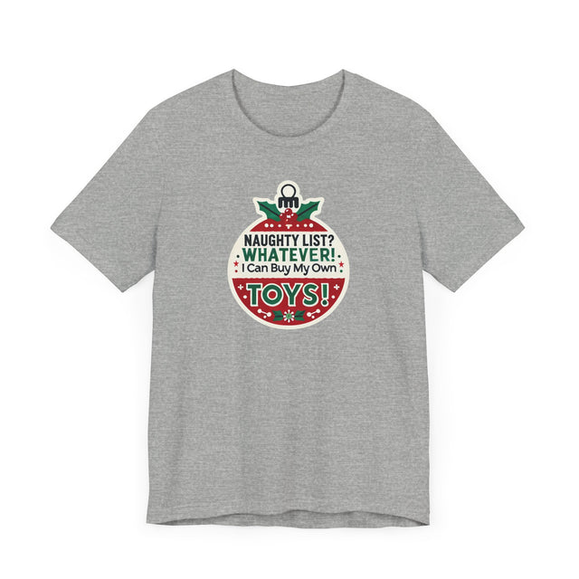 Naughty List Ornament T-shirt, Christmas Shirt