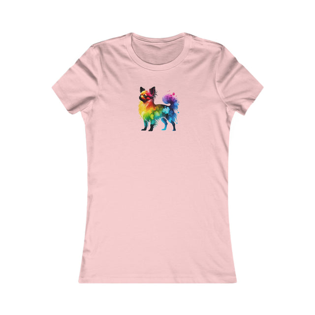 Rainbow Chihuahua T-shirt,Pride Shirt,Dog Lover Top,Rainbow Animals,LGBTQ+ Tee, Chihuahua Owner,Women's Favorite Tee