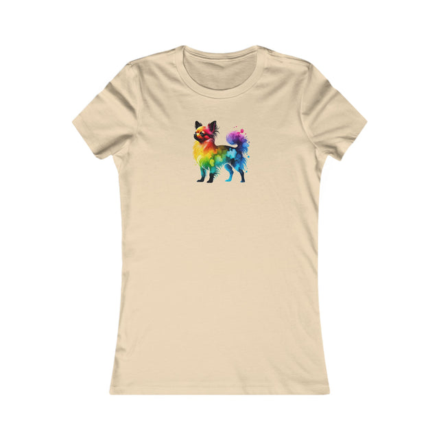Rainbow Chihuahua T-shirt,Pride Shirt,Dog Lover Top,Rainbow Animals,LGBTQ+ Tee, Chihuahua Owner,Women's Favorite Tee