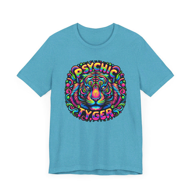 Psychic Tyger T-shirt,Tiger Lover Top,Big Cat Lover