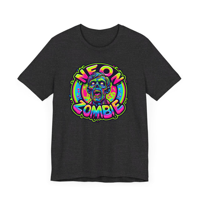 Neon Zombie Drip T-shirt, Halloween Tee, Neon Goth