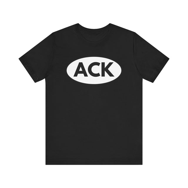 ACK tshirt, Nantucket airport shirt, Nantucket Shirt