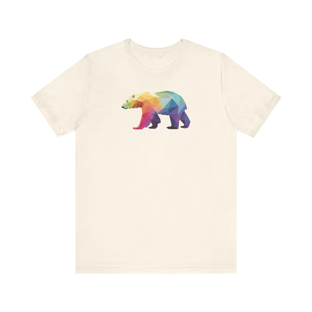 Rainbow Polar Bear T-shirt,Pride Shirt, Pride Parade Top, Rainbow Animals,LGBTQ+ Tee, Nonbinary, Gay, Lesbian, Bisexual, Trans, BGLT, LBGT, Enby, Pansexual
