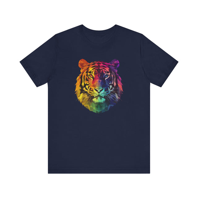 Rainbow Tiger T-shirt,Pride Shirt, Pride Parade Top, Rainbow Animals,LGBTQ+ Tee, Nonbinary, Gay, Lesbian, Bisexual, Trans, BGLT, LBGT, Enby, Pansexual