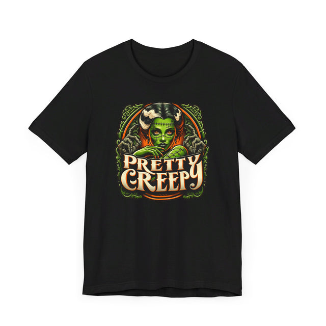 Pretty Creepy Bride of Frankenstein T-shirt, Halloween Shirt