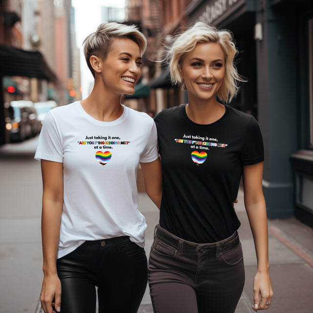 π³οΈβπ One "Are You F*ing Kidding Me?!" at a Time β LGBTQ+ Resilience T-Shirt π³οΈβπ