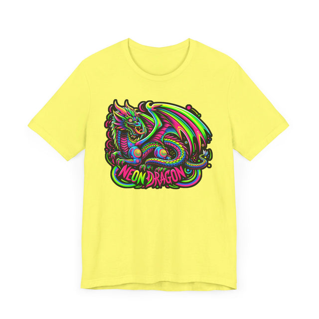 Neon Dragon T-shirt, Dragon Tee