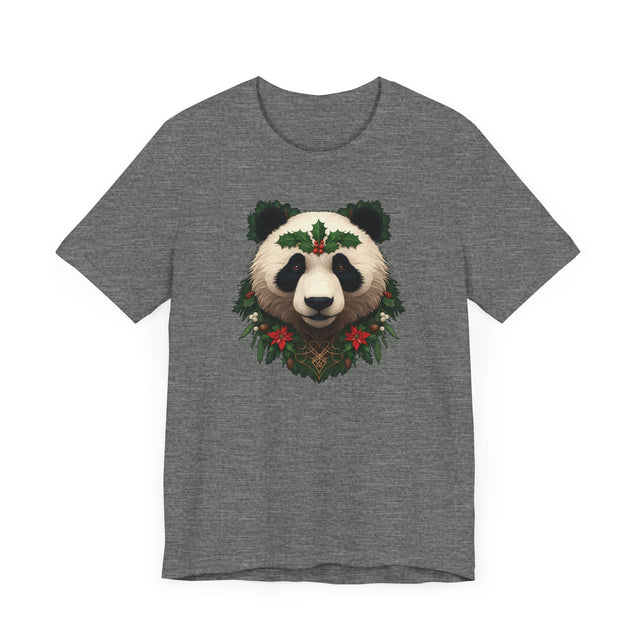 Christmas Panda Bear T-shirt, Yuletide Bear Shirt