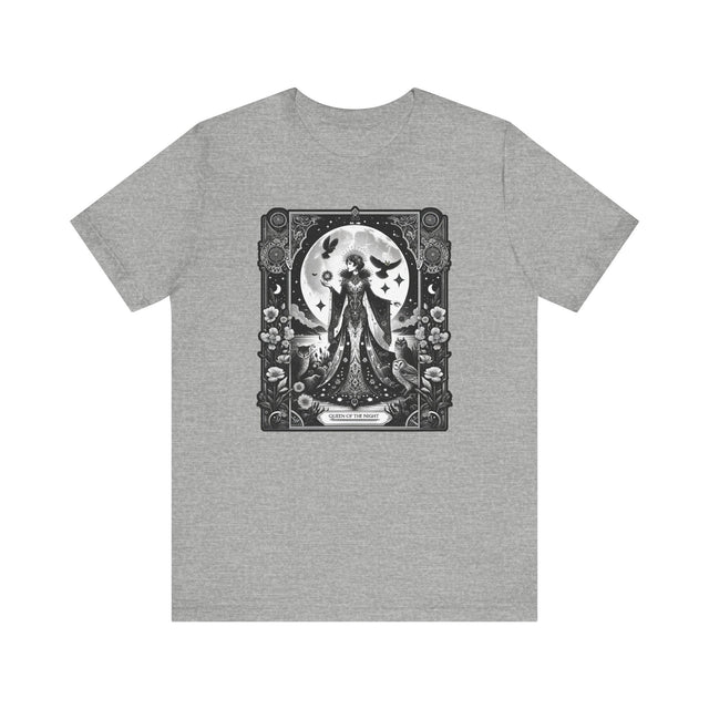 Queen of the Night,Tarot card shirt,Mother's Day Gift,Tarot Reader Gift,Witchy Shirt,Mystical Cards Tee,Celestial Astrology,Gift for her