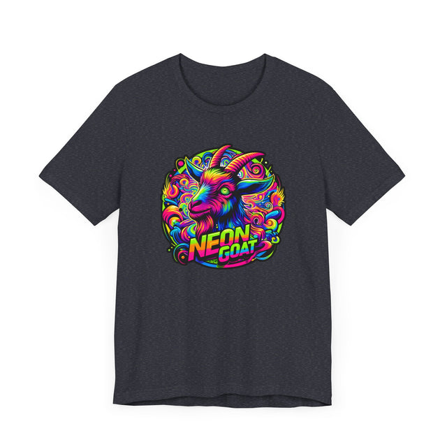 Neon Goat T-shirt, Goat Tee