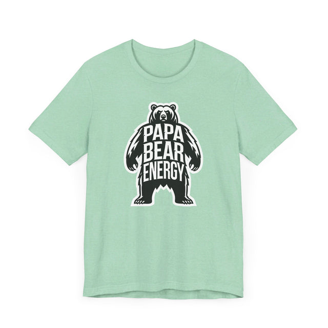 Papa Bear Energy T-shirt, Animal Lover T shirt, Big Bear